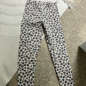 Leopard Print Kids Leggings
